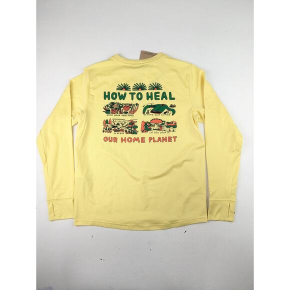 Patagonia Youth LS Capilene Shirt - Mulled Yellow - How to Heal - Large - Picture 5 of 6
